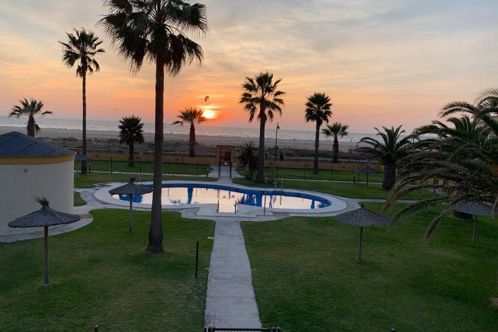Beach Front Atico Wifi Tarifa Bagian luar foto