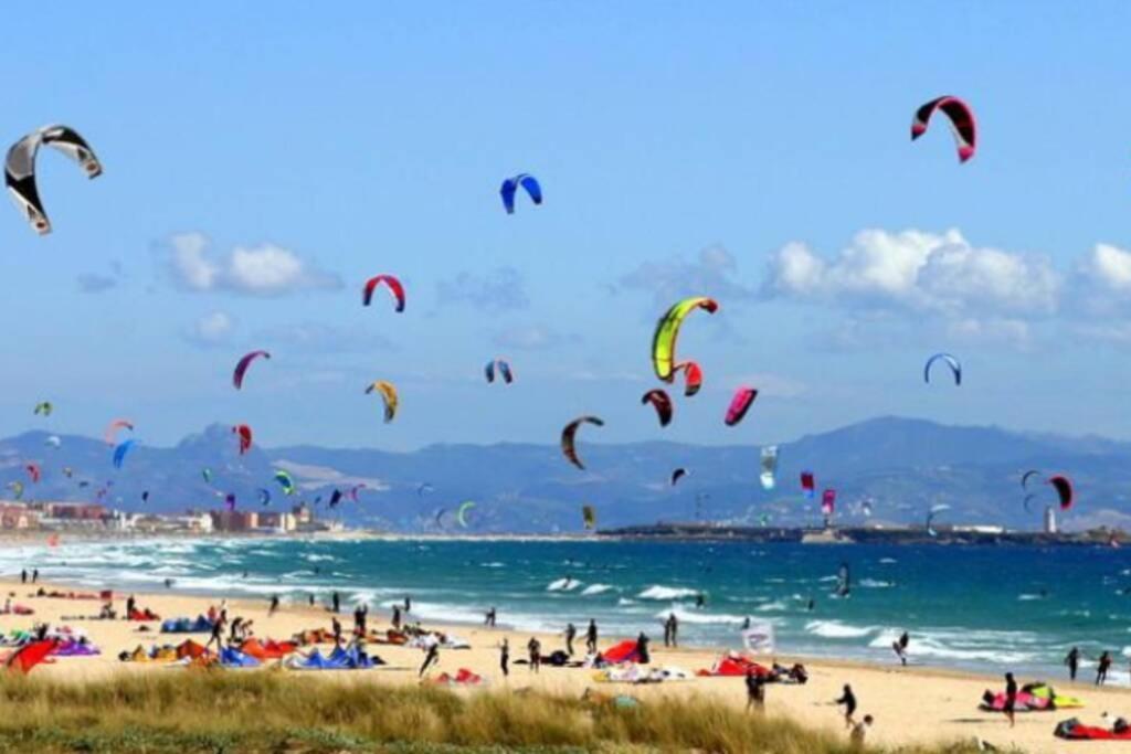 Beach Front Atico Wifi Tarifa Bagian luar foto
